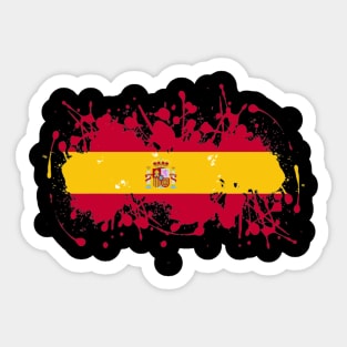 Spanish flag Sticker